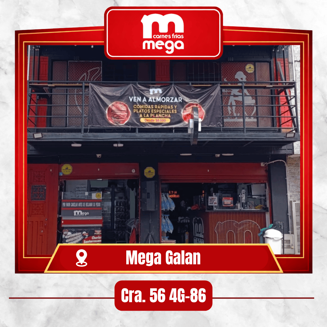 Carnes frías Mega Galán