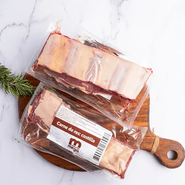 Costilla De Res: Peso Variable