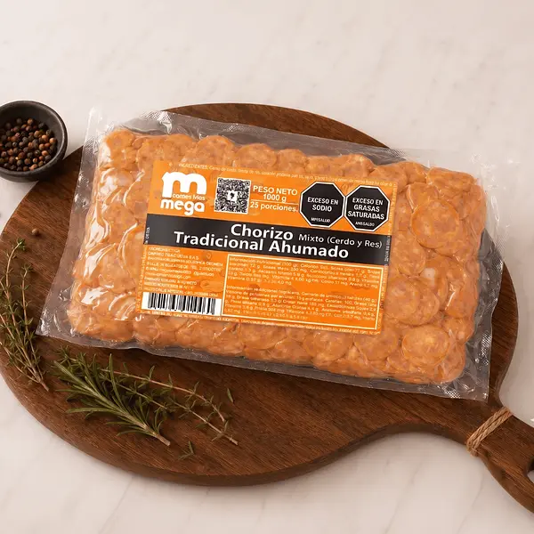 Chorizo Mixto Tradicional Ahumado Picado 1000gr