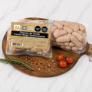 Chorizo Mega Santarrosano Coctel X 44unds 500gr